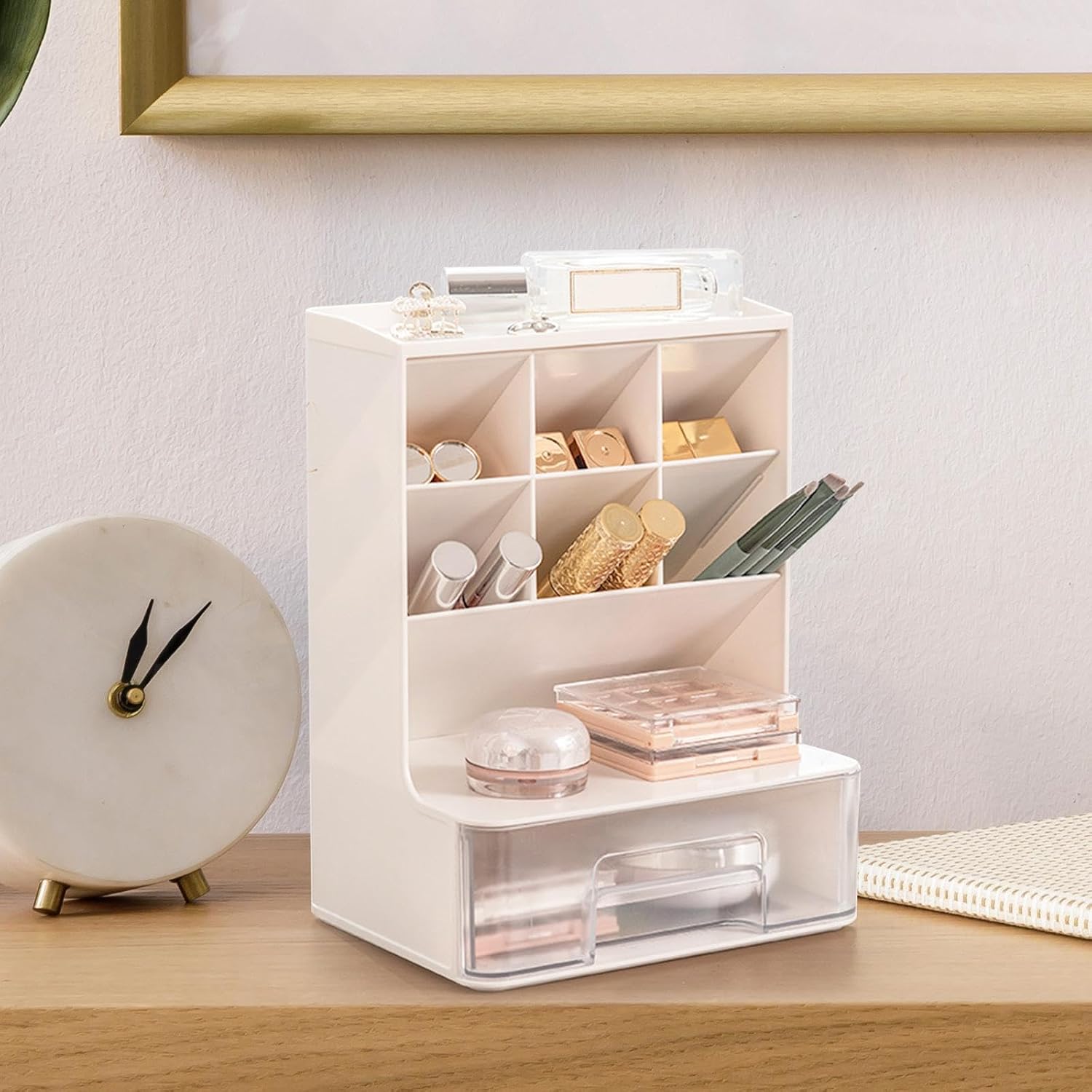 Amazon Brand - Umi Multi-Functional Desk Organizer with Drawer Countertop Organizer For Pen Organizer Pencil Holder Deskto... - Review, Price and Buying Guide