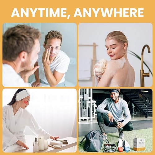 Miniatura 6 de Body Restore Jabón de ácido kójico (cúrcuma paquete de 3), con vitamina C, E, manteca de karité, colágeno, ácido hialurónico, cúrcuma, retinol para