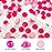 Novani 3000 Pieces Flatback Rhinestones Glass Round Gems Neon-Rose Crystals for Nail Art DIY Crafts Clothes Shoes,SS12,3.0-3.2mm