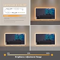 Vista 7 de Tira de LED COB, Tira de Luces LED 1M/3.28ft, Tiras LED Regulables por Toque, CRI90+, Luz COB LED Blanca Cálida 2700K, 960LEDs, Tira de Luces LED