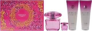 Versace Bright Crystal Absolu 4 Piece Gift Set: Eau De Parfum 90ml - Shower Gel 100ml - Body Lotion 100ml - Eau De Parfum 5ml