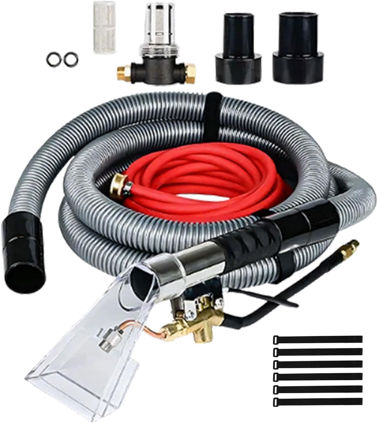 Multi Purpose Suction Hose Replacement Bundle Robust Build for Extended Usage Vacuum Accessories