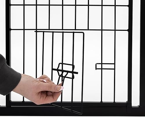 Miniatura 5 de Carlson Pet Products Puerta para mascotas extra alta 3 en 1, resistente a la intemperie para exteriores, 144 pulgadas de ancho, bolígrafo y valla,