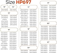 Vista 3 de AutoSock - Alternativa a la cadena para la rueda 697. Tamaño: 697.