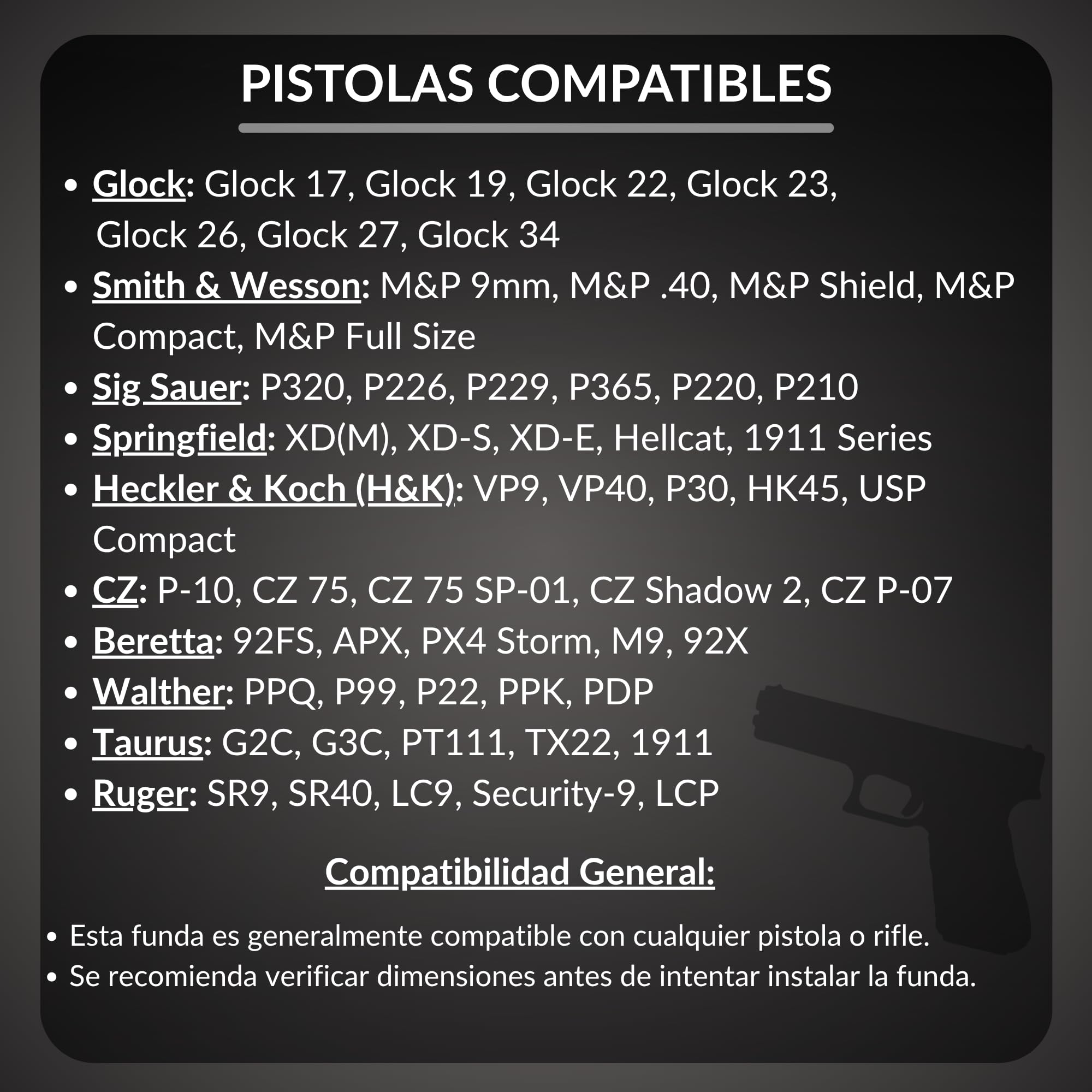 Sibo - Airsoft Funda Pistola para Empuñadura (Pack 2 Unidades) - Grip Ergonómico Antideslizante para Pistola ó Fusil - Funda de Goma Silicona - Accesorio Airsoft, Caza, Tiro, Softair,Outdoor