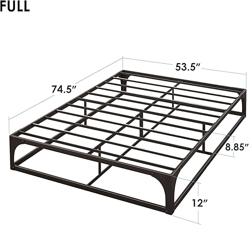 Miniatura 43 de Somier de cama individual Mellow 255 cm, con base de colchón de láminas de acero resistente Gris,Negro,https://www.amazon.com/dp/undefined