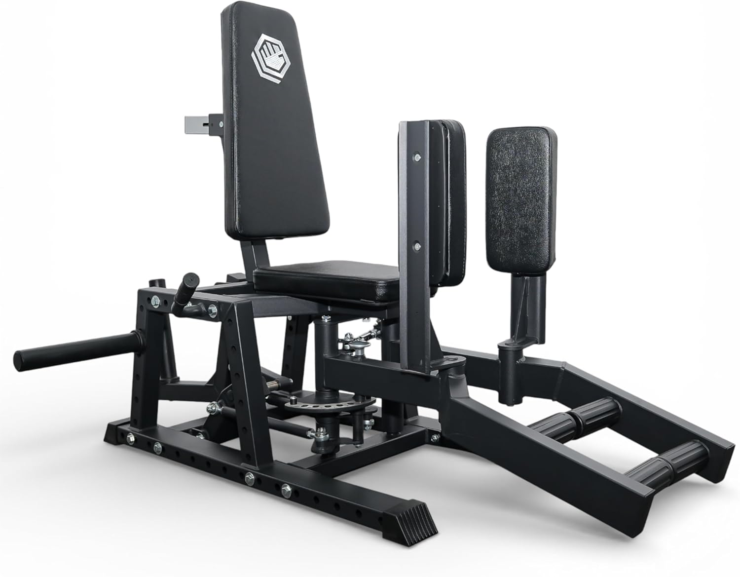 2-in-1 Hip Abductor Adductor Machine – Plate Loaded Inner & Outer Thigh Gym Equipment