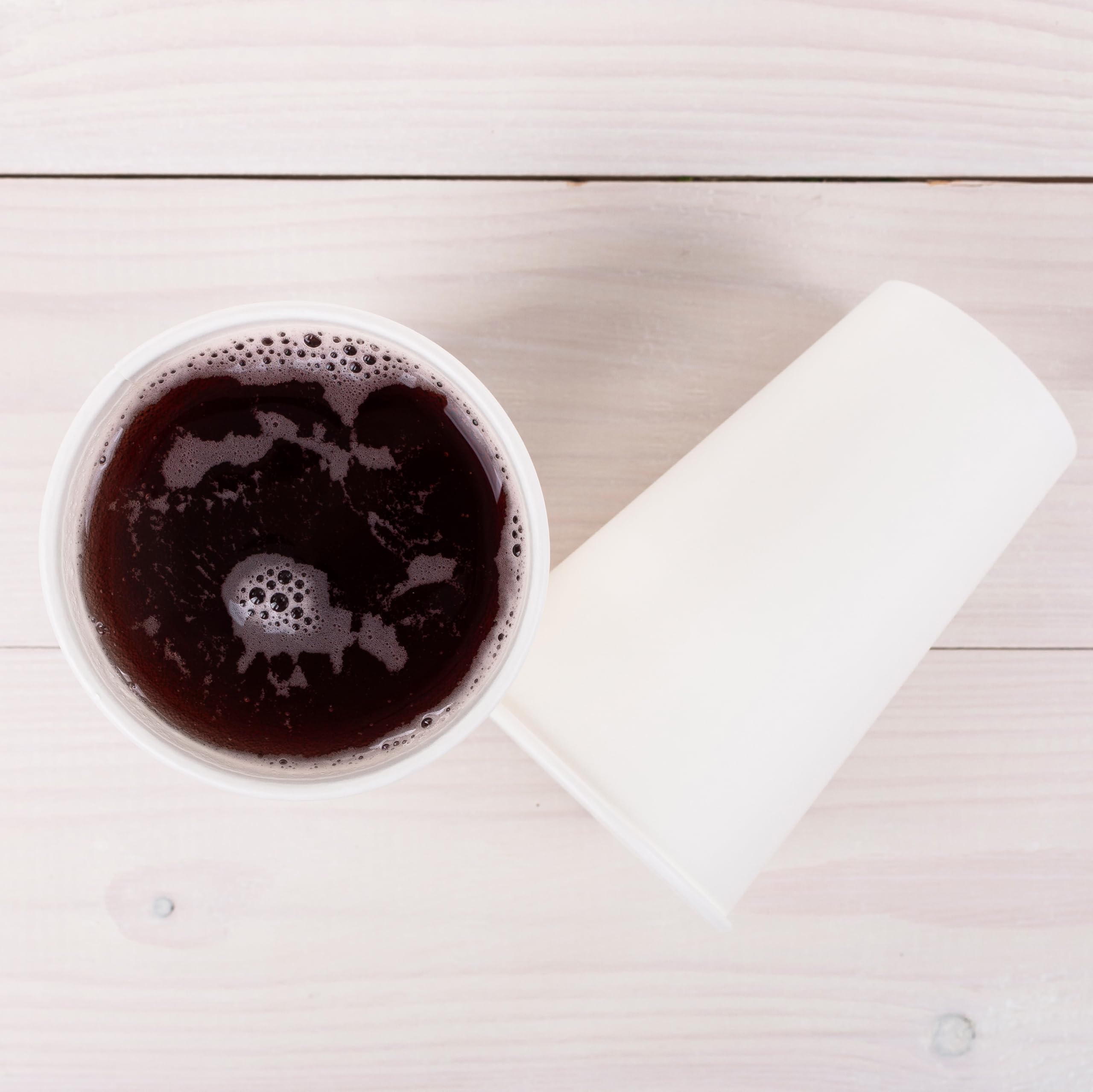 HEKU 30913: 50 papierowych kubków, biały, 0,4 l
