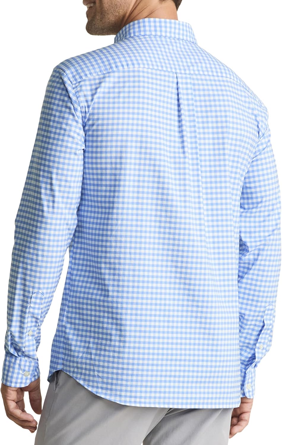 Vineyard Vines Mens On-The-go Brrr Gingham Shirt - Image 2