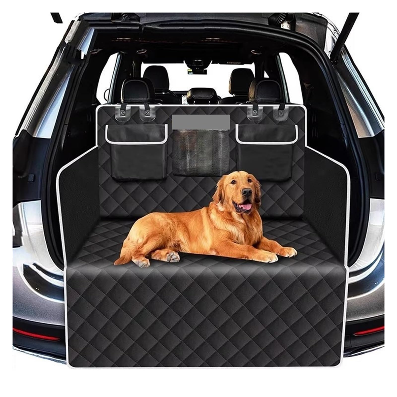 Coche Protector Cubre Maletero Funda Impermeable Para Asiento De Coche Y Maletero Perro, Tela Oxford, Hamaca Para Mascotas