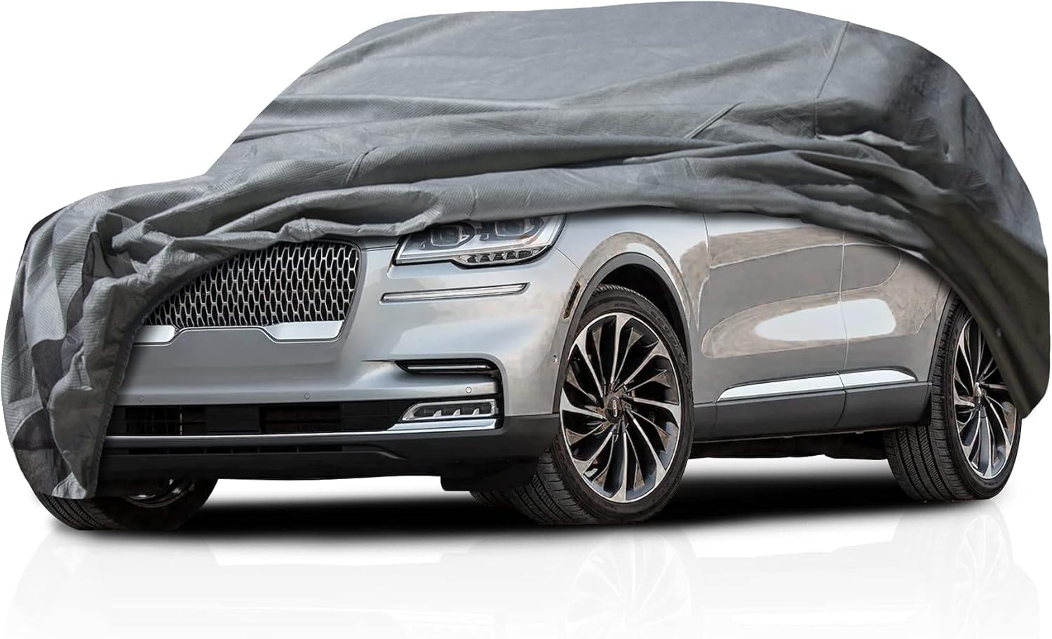 5 Layer Car Cover for Lincoln Corsair 2020-2026 SUV 4-Door, Semi Custom Fit Full Coverage Pollution, Dust, Sun, Snow, Rain All Weather Protection, Breathable