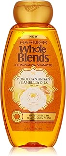 Garnier Whole Blends Shampoo with Moroccan Argan & Camellia Oils Extracts, 12.5 fl. oz.