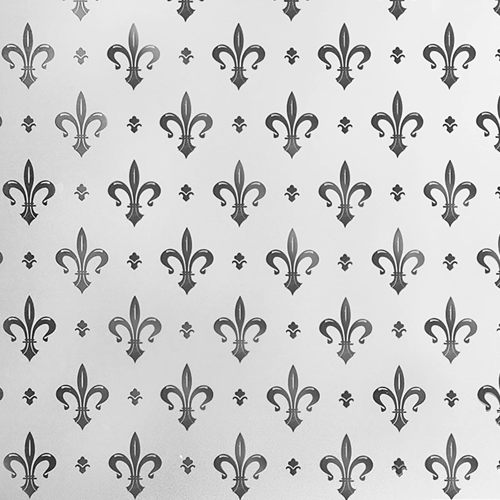 Folia okienna Retro przezroczysta folia przeciwsłoneczna anty UV bez kleju folia szklana dekoracyjne naklejki okienne na drzwi,90cm x 300cm