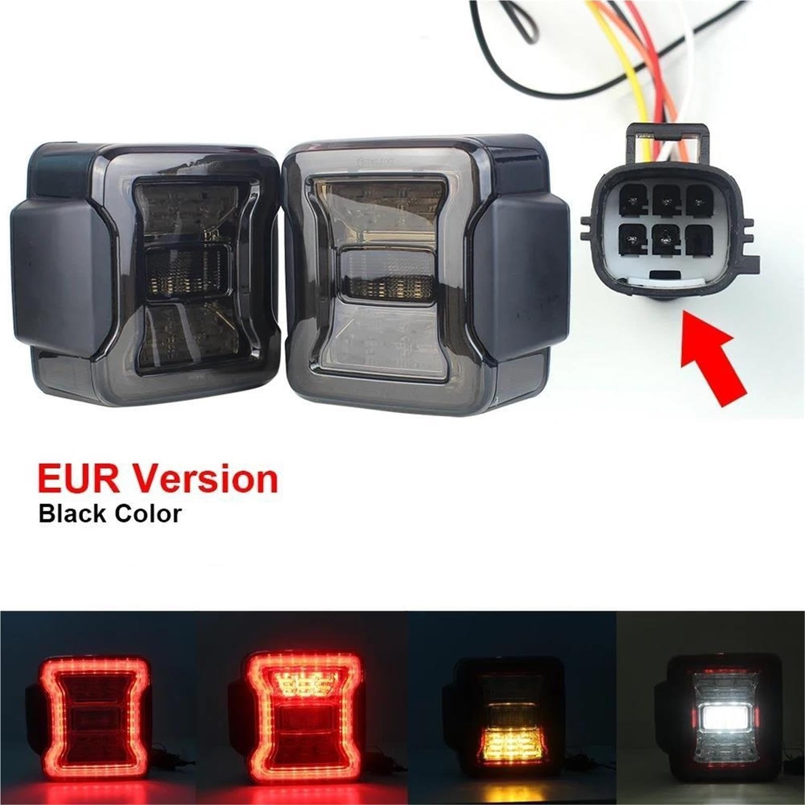 Conjunto Luz Trasera LED Para Jeep Para Wrangler JK 2007-2018