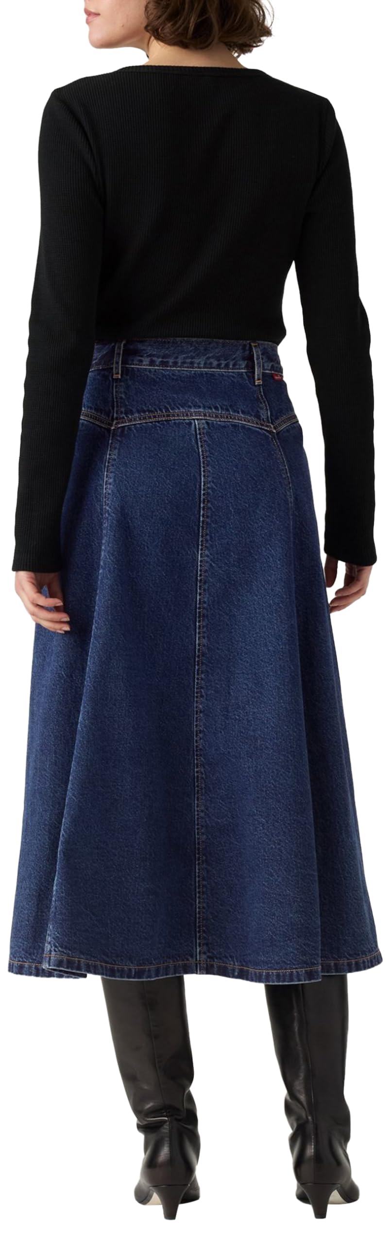 Yoked Western Skirt Slightly Circular