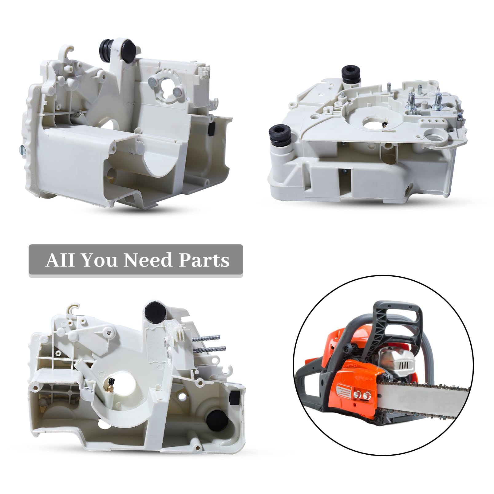 Cubierta del Cárter Motosierra para Stihl MS180 MS170 017018 MS 170180