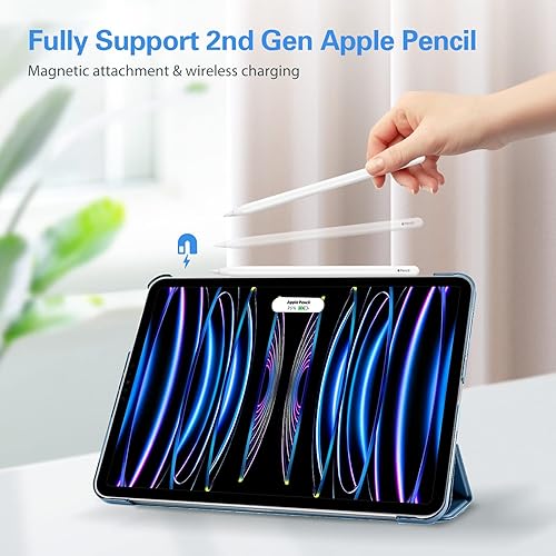 Miniatura 13 de ProCase Funda para iPad Pro de 11 pulgadas 2022/2021/2020/2018, carcasa rígida y delgada para iPad Pro 11 de 4ª generación 2022/3ª