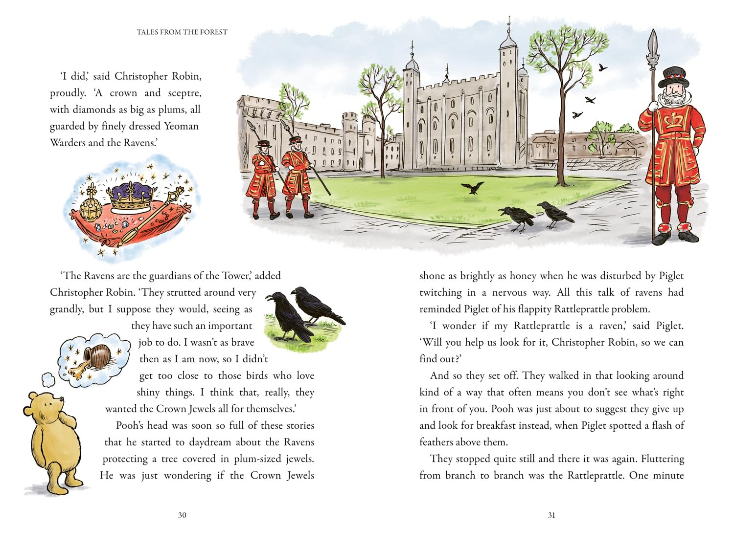 Winnie-the-Pooh: Tales from the Forest: NEW collectable edition of illustrated Pooh sequel stories inspired by Milne and Shepard, for children aged 5+