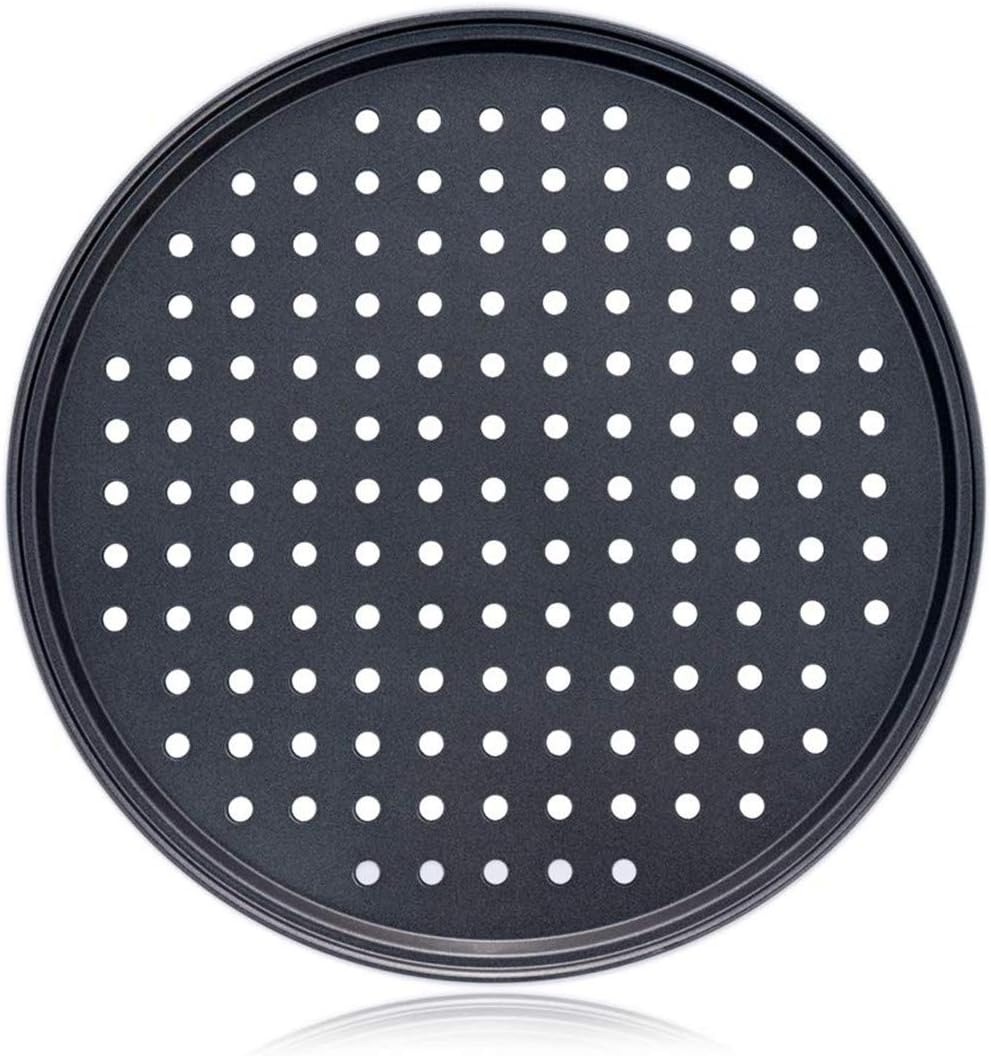 Alices Pizza Pan With Holes,12 Inch Round Pizza Pan for