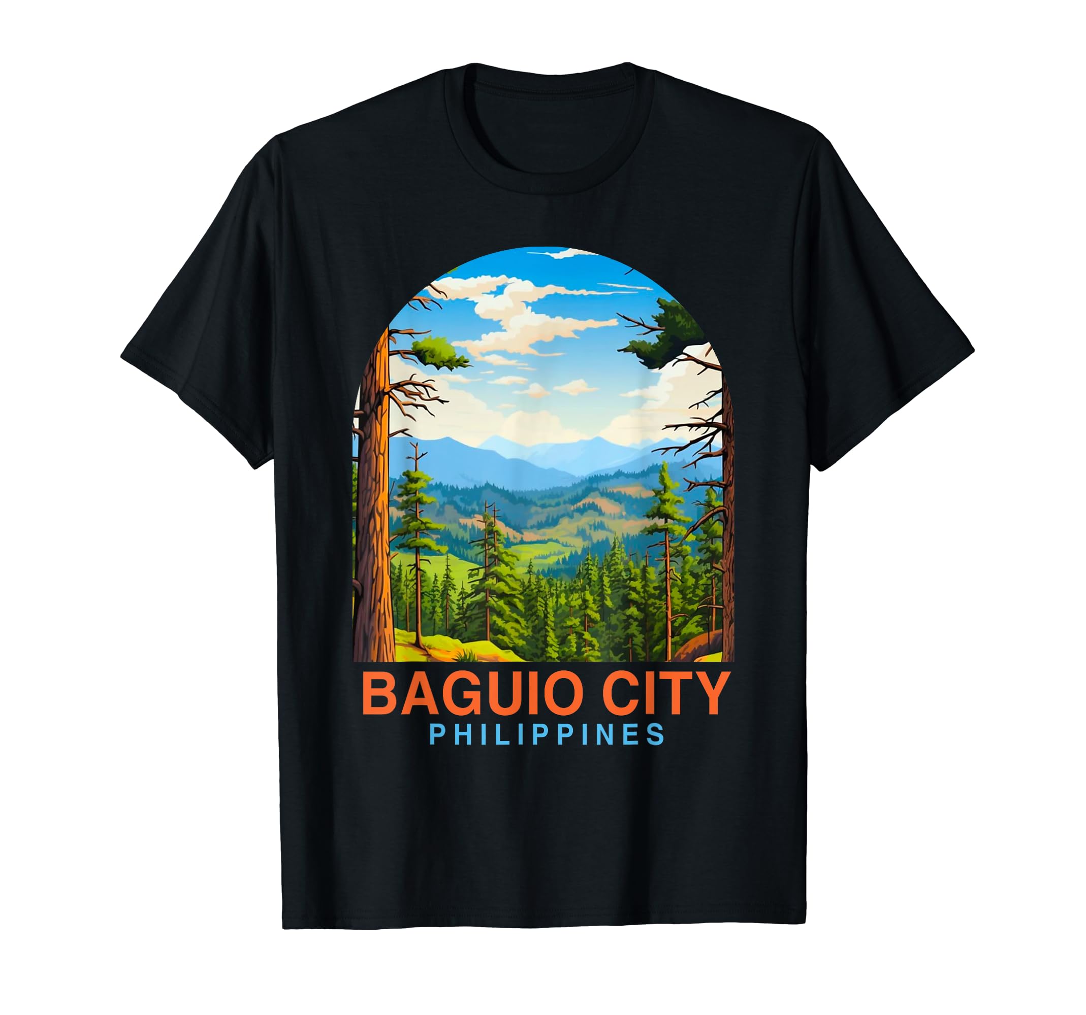 Baguio City Travel Adventure Trip Baguio City Philippines T-Shirt