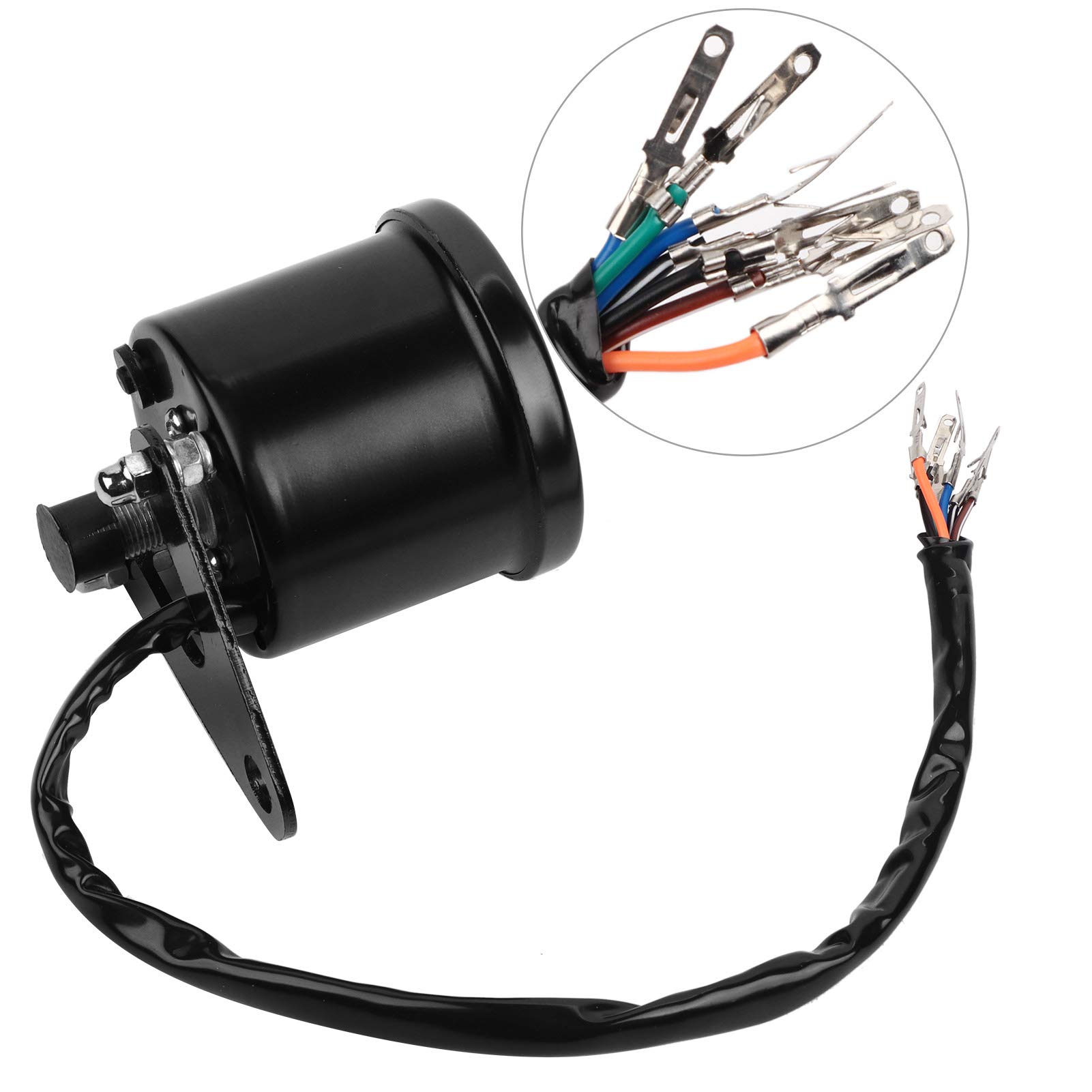 Tachimetro Digitale Universale per Moto da 160 Km/h, Indicatore LCD a LED Maggiore Sicurezza Stradale, Nero