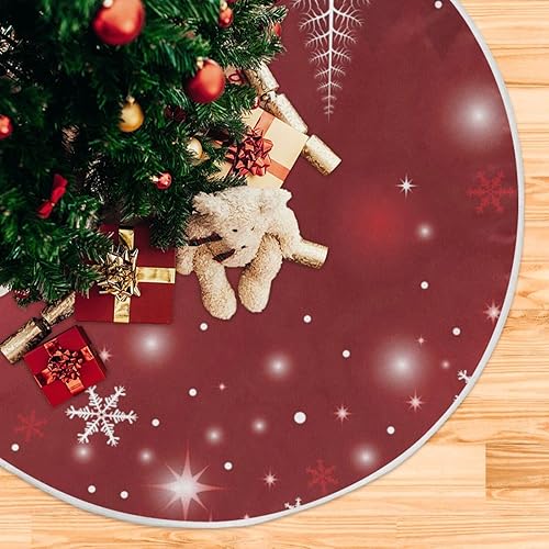 Miniatura 5 de Falda de árbol de muñeco de nieve de Navidad, falda de árbol suave, decoración para árbol de Navidad, falda de árbol pequeño para árbol de 3 pies