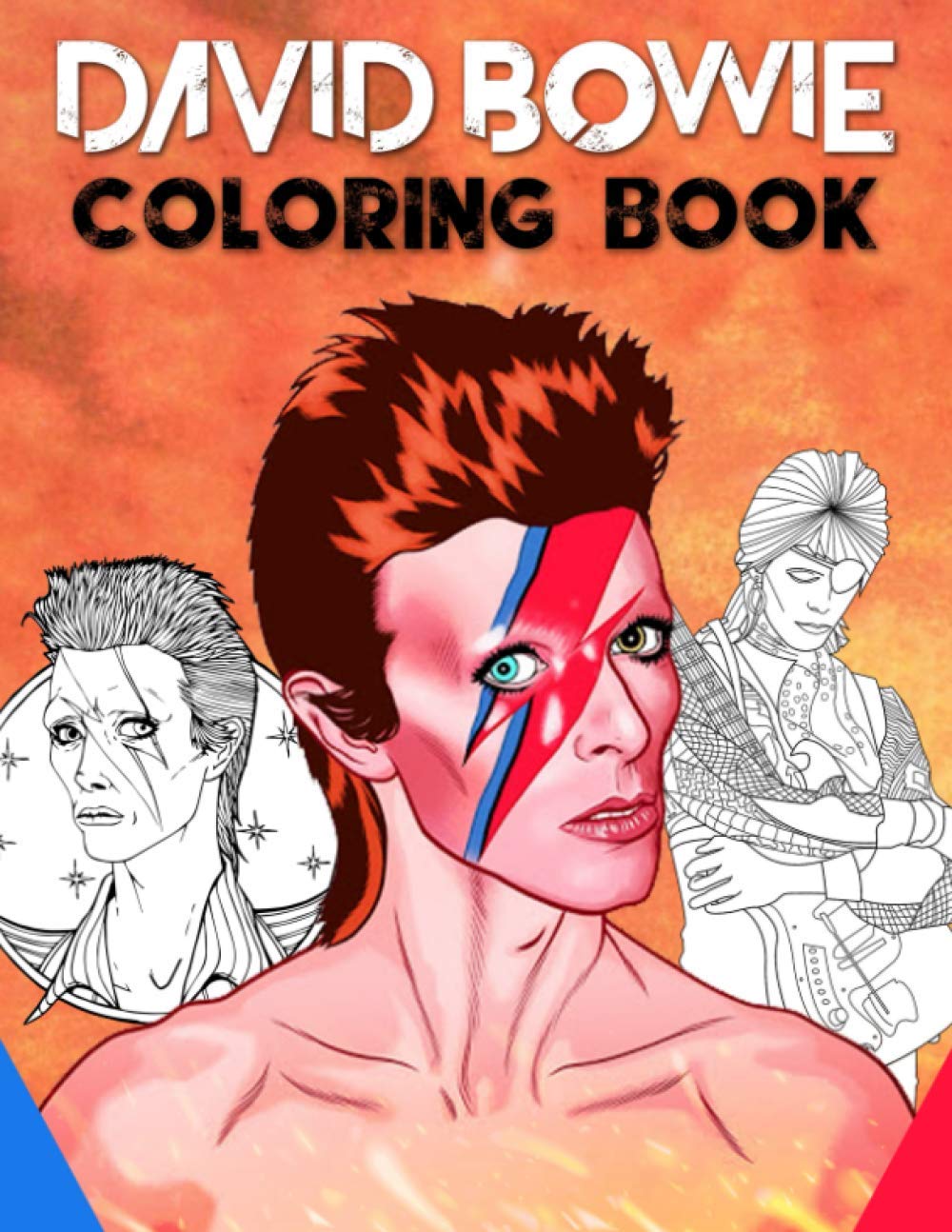 Buy David Bowie Coloring Book A Coloring Book Of Tribute To David 