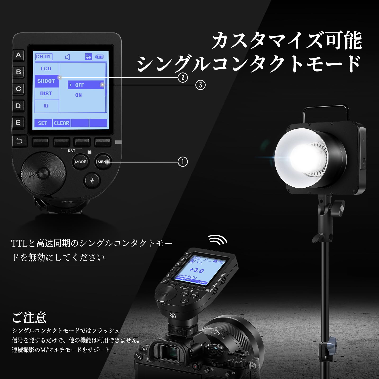NEEWER Q4 400Ws フラッシュストロボ 屋外撮影用モノライト NEEWER Q4 400Ws フラッシュストロボ 屋外撮影用モノライト