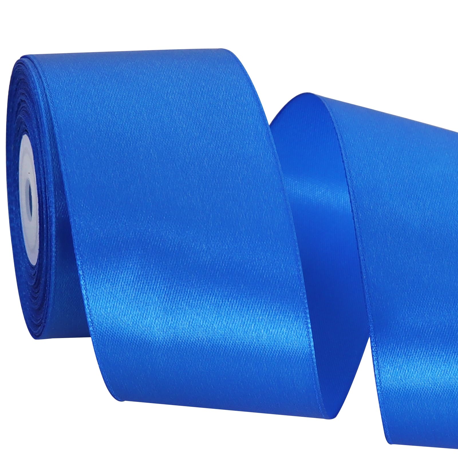 手品 Blue ribbon 2個 Amazon.com: TONIFUL 2 Inch x 25 Yards Wide Blue Satin Ribbon Solid