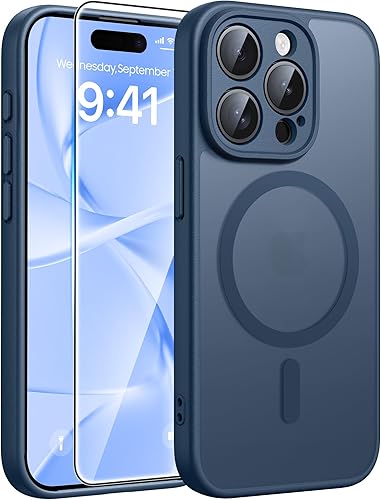 Miniatura 132 de FNTCASE Funda para iPhone Air: [Compatible con Magsafe] Fundas translúcidas mate con [protección completa de la cámara] [protector de pantalla]