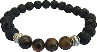 Zorbitz Lava Diffuser Bracelet Novelty, Brown