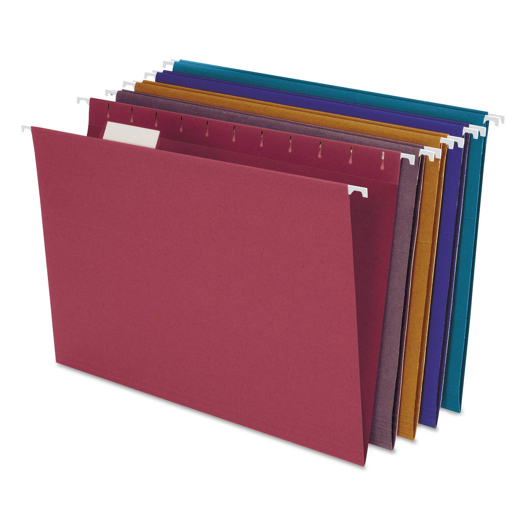 EarthWise by Pendaflex 35117 - Cartelle sospese 100% riciclate, 1/5, colori assortiti
