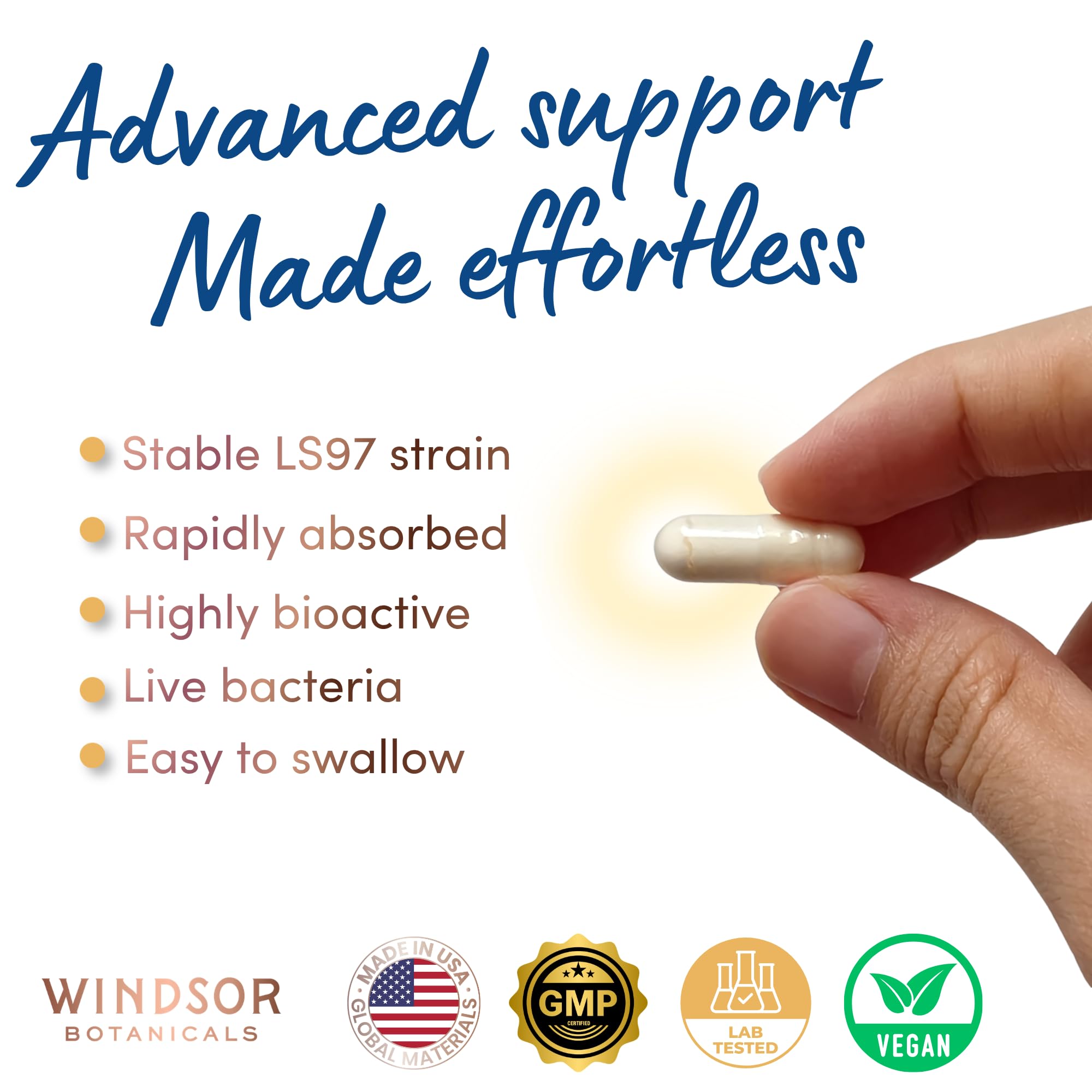 Lactobacillus Salivarius Dental Probiotic - 24 Billion CFU - 60 Capsules — Amazon image 6