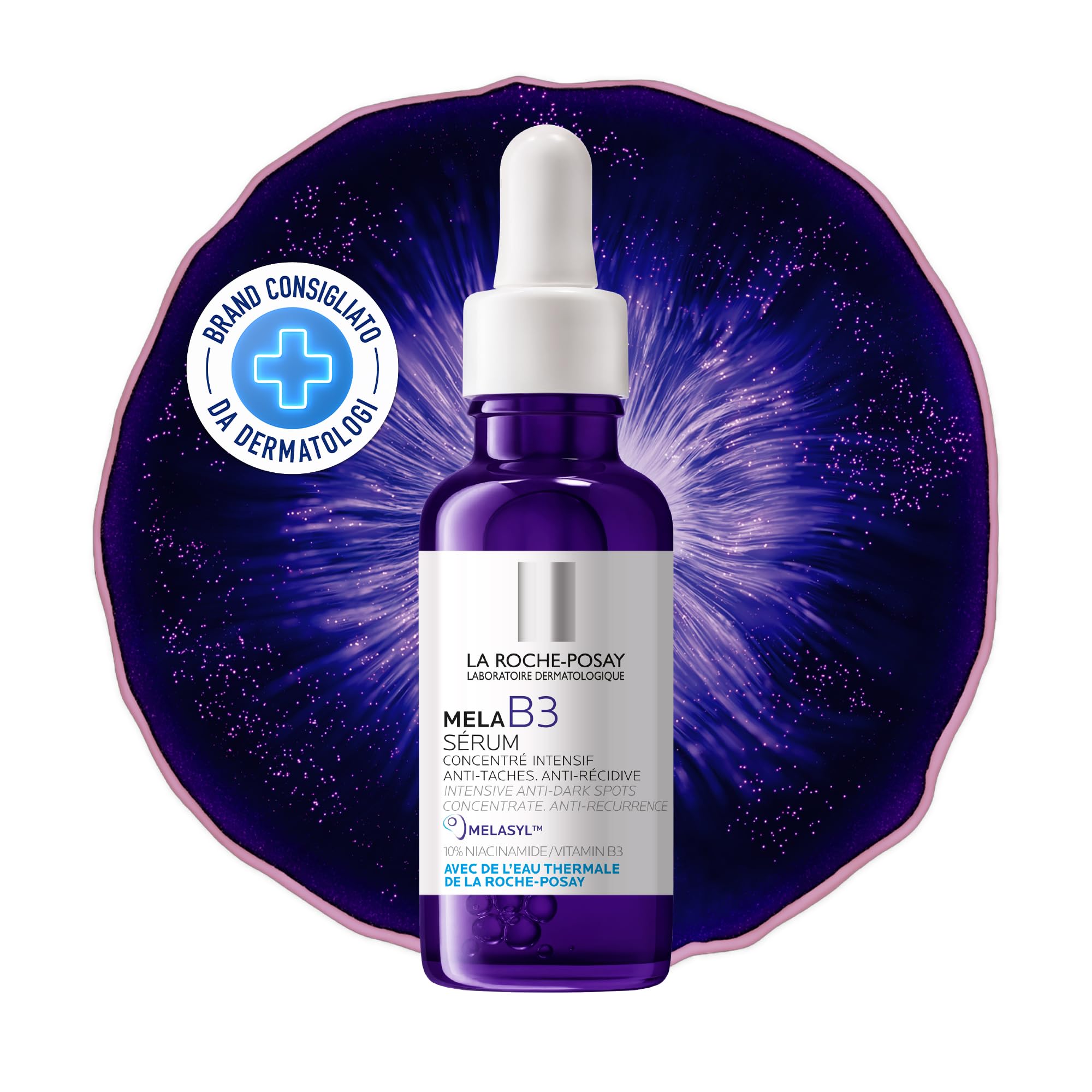La Roche Posay Sérum Concentrado Intensivo, Despigmentante, Antimanchas y prevención de nuevas manchas, Enriquecido con Melasyl y Niacinamida, Mela B3, 30 ml
