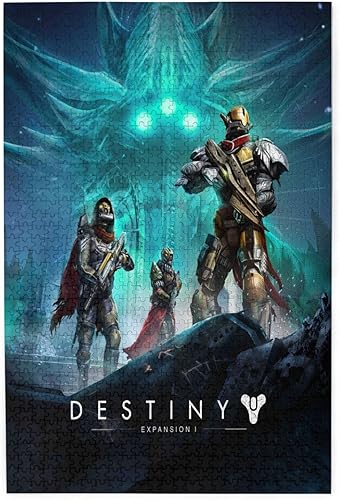 Rompecabezas de 1000 piezas Des_Ti-ny 2 Hun_T-Er personalizado rompecabezas de imágenes juguetes para adultos adolescentes