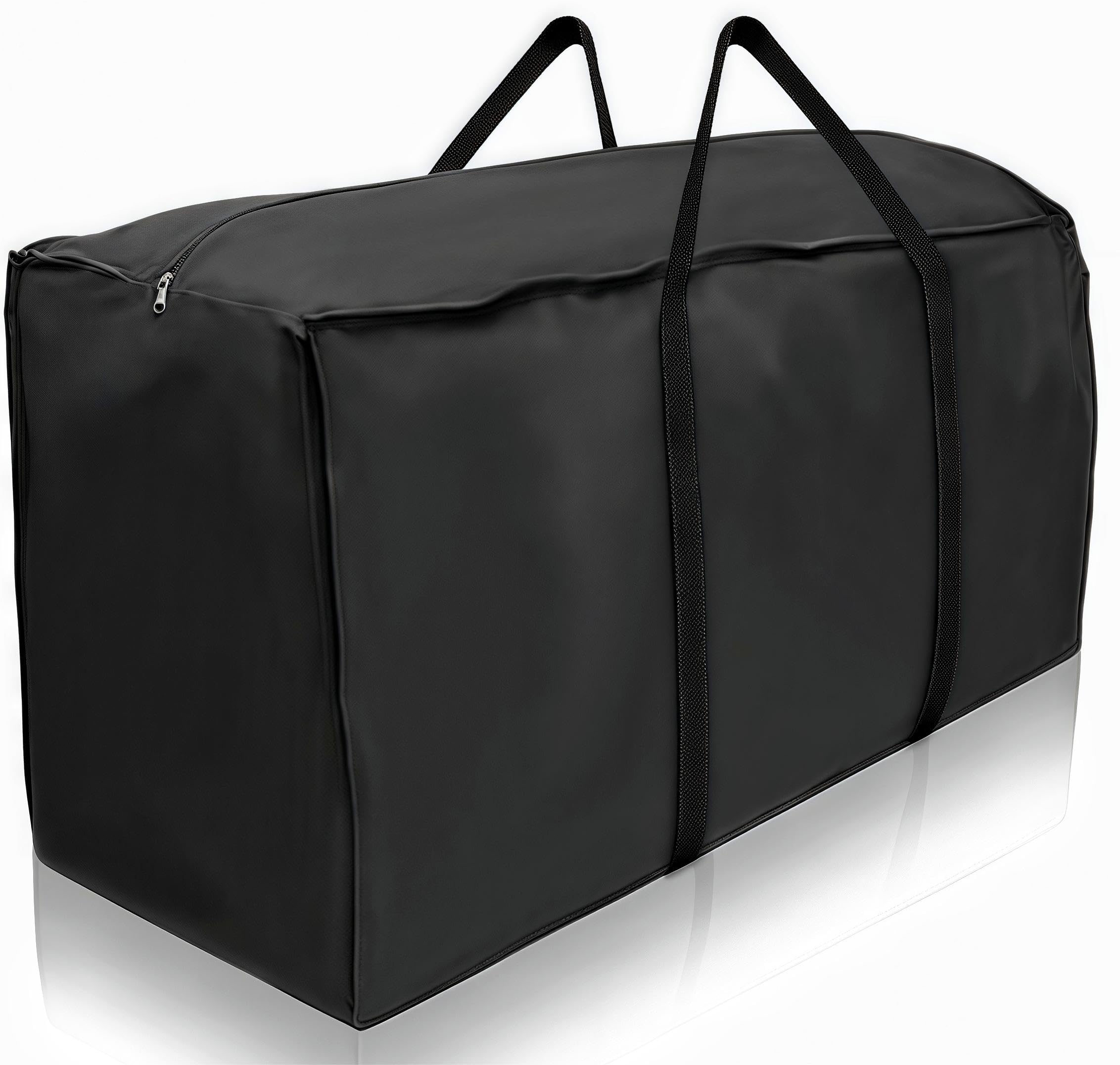 Garden Furniture Cushion Storage Bag Waterproof Anti-UV Heavy Duty Rip Proof 210D Oxford Fabric Outdoor Cushion Storage Bags Christmas Tree Storage Bag with Handle and Zipper (116x47x51CM) — image 1