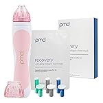 PMD Personal Microderm Classic for At-Home Use, Facial Exfoliator Tool, Microdermabrasion Machine Kit for Face and Body Skincare, With Recovery Mask, Blush