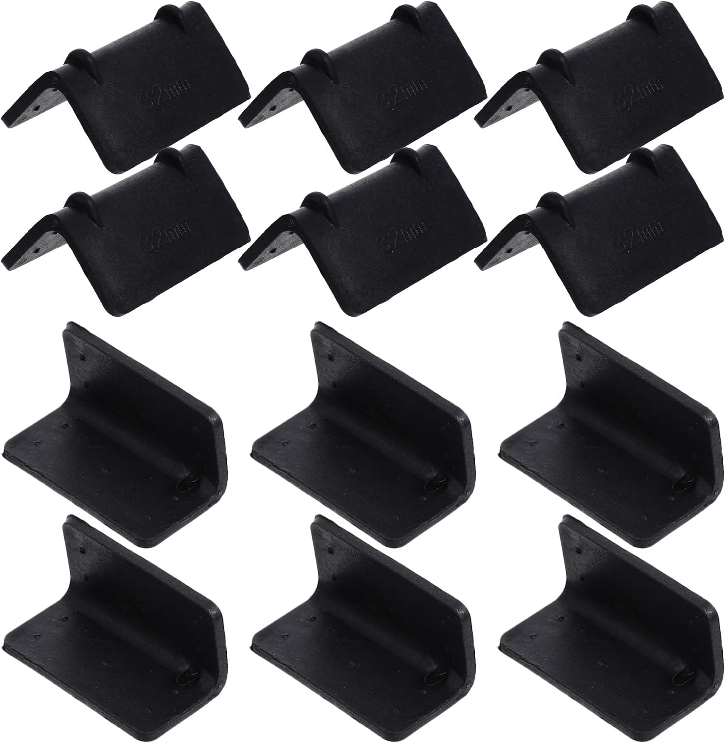 100 Pcs Plastic Corner Protectors for Cargo Strap Edge Guards