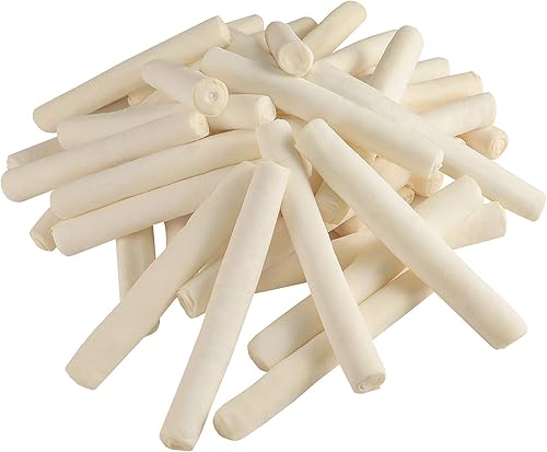 Miniatura 3 de Brazilian Pet Rollos recuperadores extra gruesos prémium de 7 a 8 pulgadas (paquete de 20), 100% natural, de una sola hoja de cuero crudo