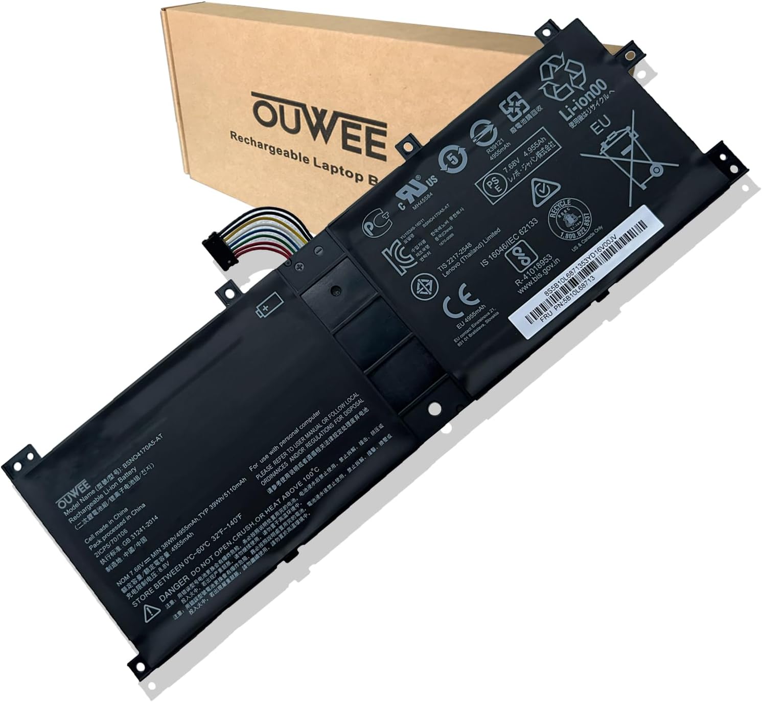 Jual Battery BSNO4170A5-AT 5B10L68713 Lenovo Ideapad Miix 510-12ISK 510-12 - Jakarta Utara - Lap - View #2