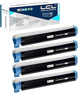 LCL Compatible for OKI B410 43979101 (4-Pack Black) Toner Cartridge for Okidata OKI B410 B410d B410dn B420 B420d B420dn B430 B430d B430dn B440 B440d B440dn B460 MB460 MB460-MFP B470 MB470 MB470-MFP OKI B480 MB480 MB480-MFP