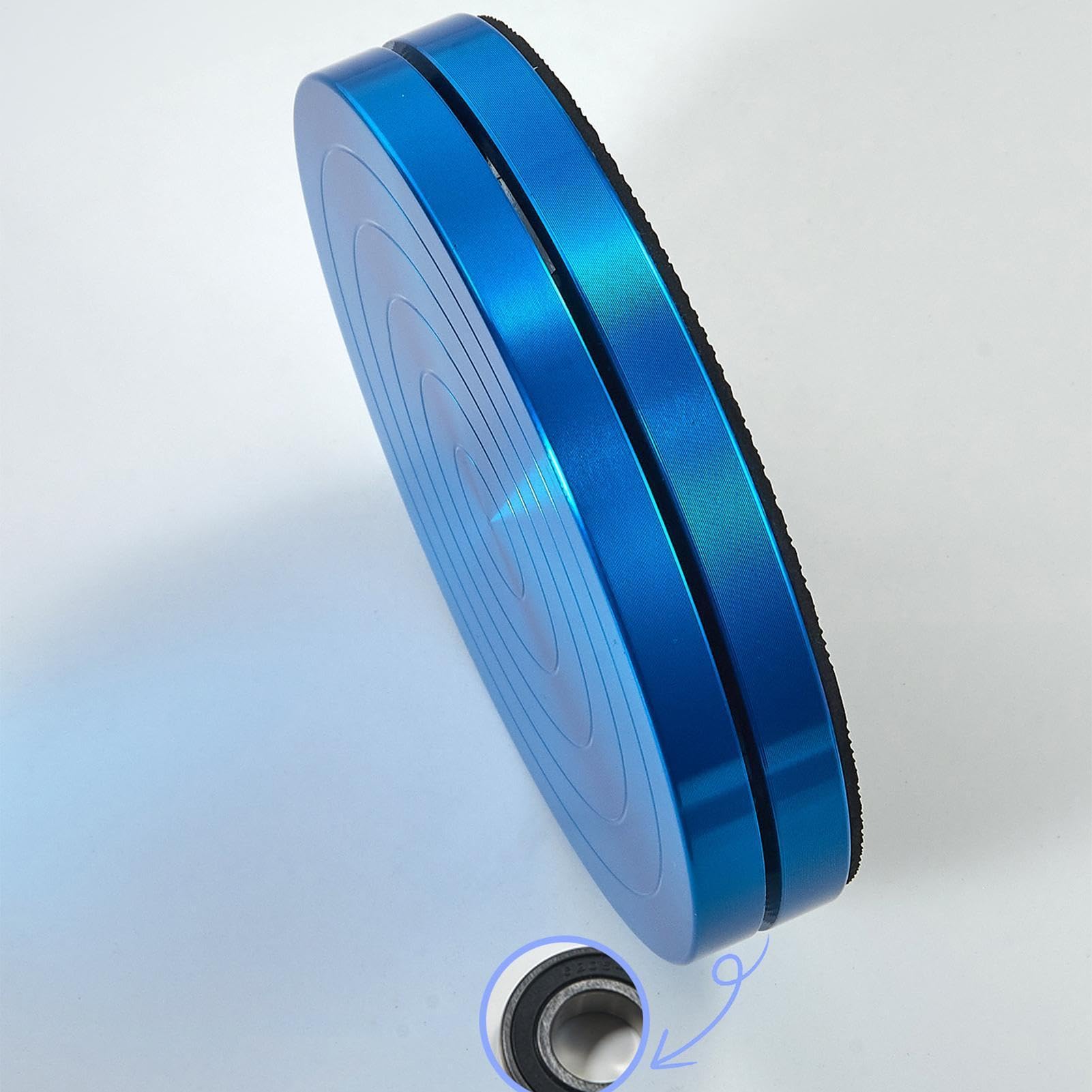 Aluminiowa deska do obracania, antypoślizgowy spinner taneczny, trwałe narzędzie treningowe do łyżwiarstwa figurowego, ergonomiczna praktyka, lekki styl wydajności, pomoc spinningowa dla tancerzy