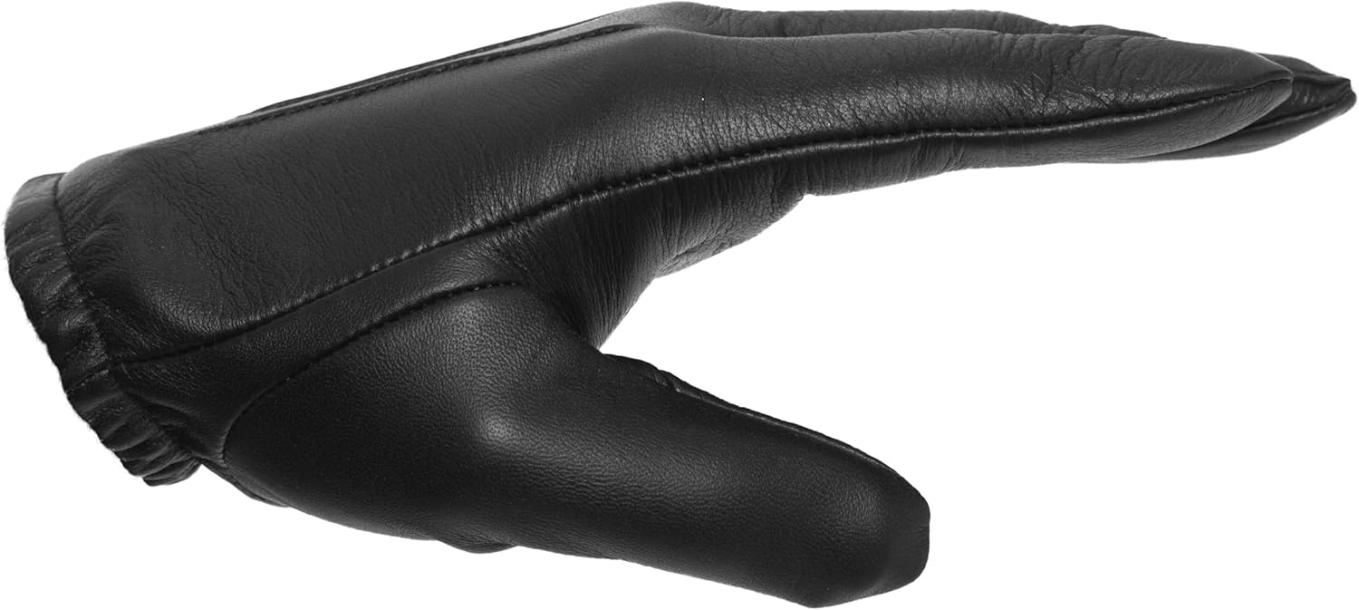 Guardia Men’s Leather Police Gloves for Law Enforcement Officers, Shooting, and Driving (Black) Sheepskin - Image 6