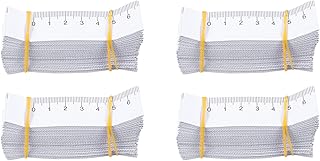 TEHAUX Paper Measuring Tapes Wound Measuring Ruler, Paper Measure Tape Disposable Double-Sided Paper Tape Measure Measuring Tapes for Baby 100cm 100pcs Disposable Paper Measuring Tape Centimetres