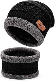 Touca Gorro Térmico Unissex Forrado com Pelinho – Lã Antifrio para Frio Extremo, Confortável e Estiloso, Ideal para Viagem e Inverno