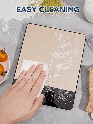 Miniatura 6 de JOYHILL Báscula de alimentos de 22 libras báscula digital de cocina onzas y gramos báscula de peso de alimentos de acero inoxidable premium con