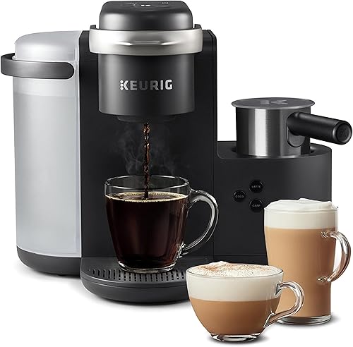 Keurig - Cafetera K-Cafe de una sola porción cápsulas K-Cup ideal para hacer Latte y Cappuccino