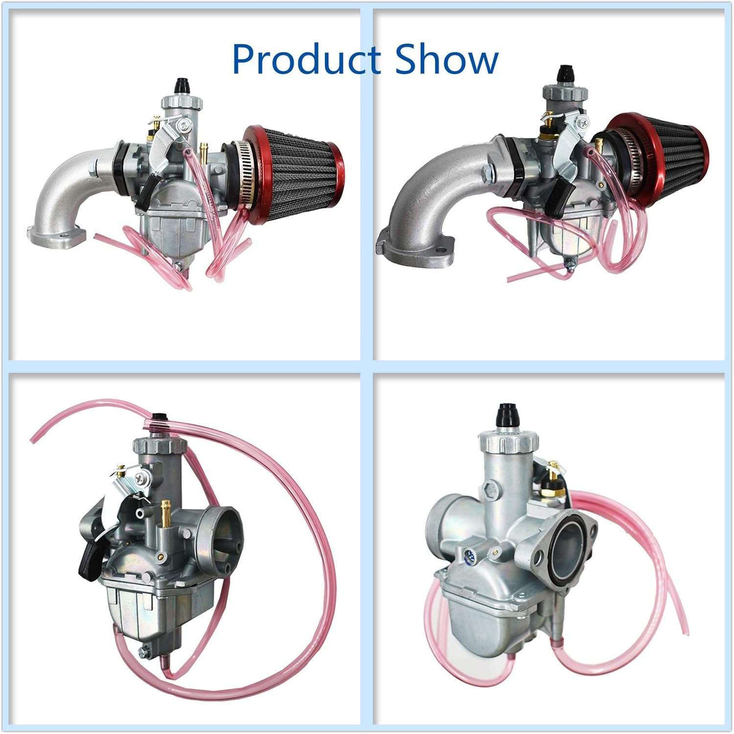 VM22 26mm Carburetor Replacement for 110cc 125cc CRF SSR Sunl Taotao ATV Pit Dirt Bike with Filter Intake