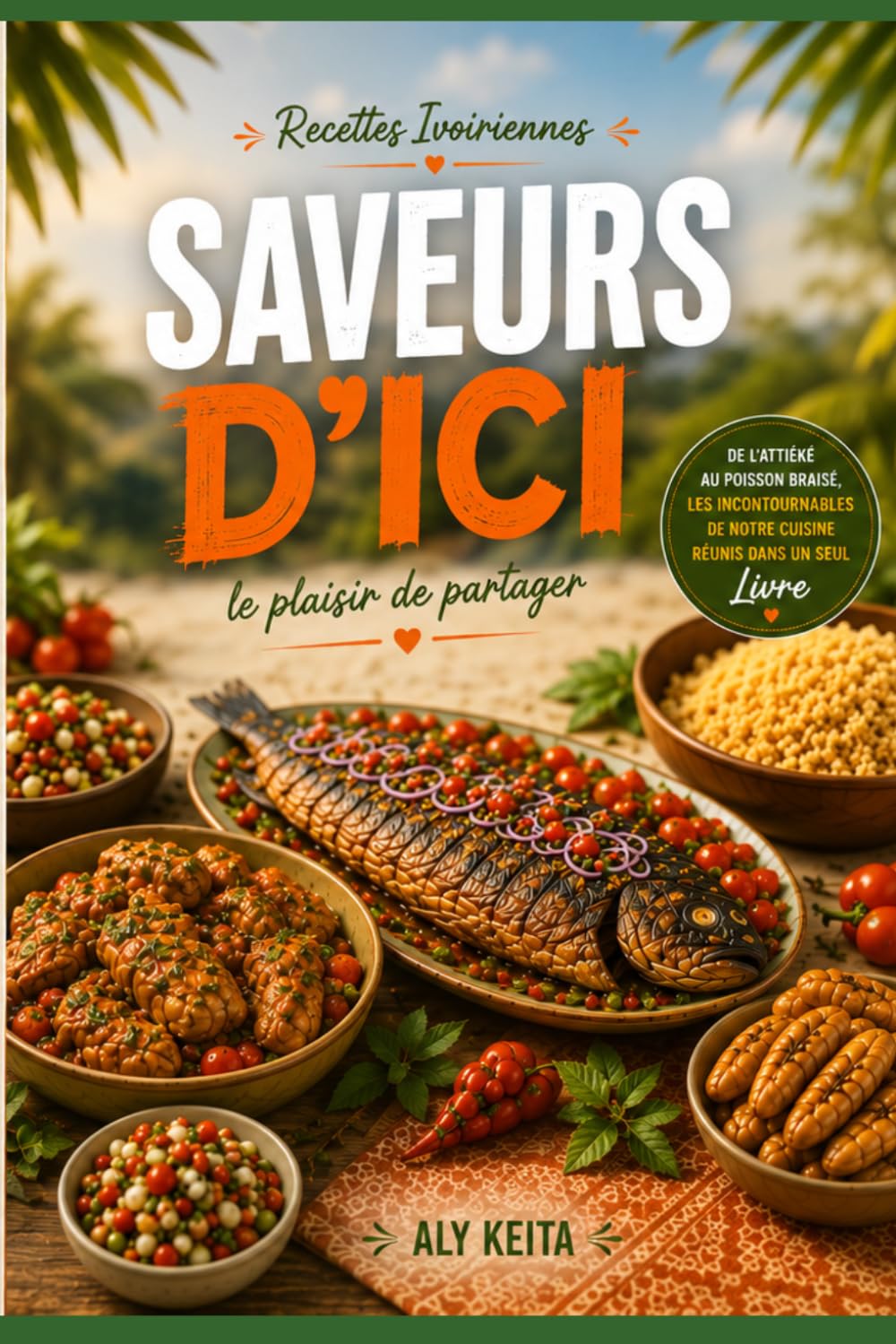 SAVEURS D'ICI : 100 Recettes Ivoiriennes Authentiques | Cuisine Africaine Traditionnelle Facile | Attiéké, Kédjénou, Sauce Graine, Aloko et Plats du ... Saveurs d'Ici : 100 Recettes de Côte d'Ivoire