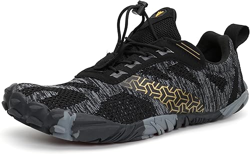 WHITIN Zapatillas de correr minimalistas para hombre Espacio amplio para los dedos del pie Sensación óptima de pie descalzo